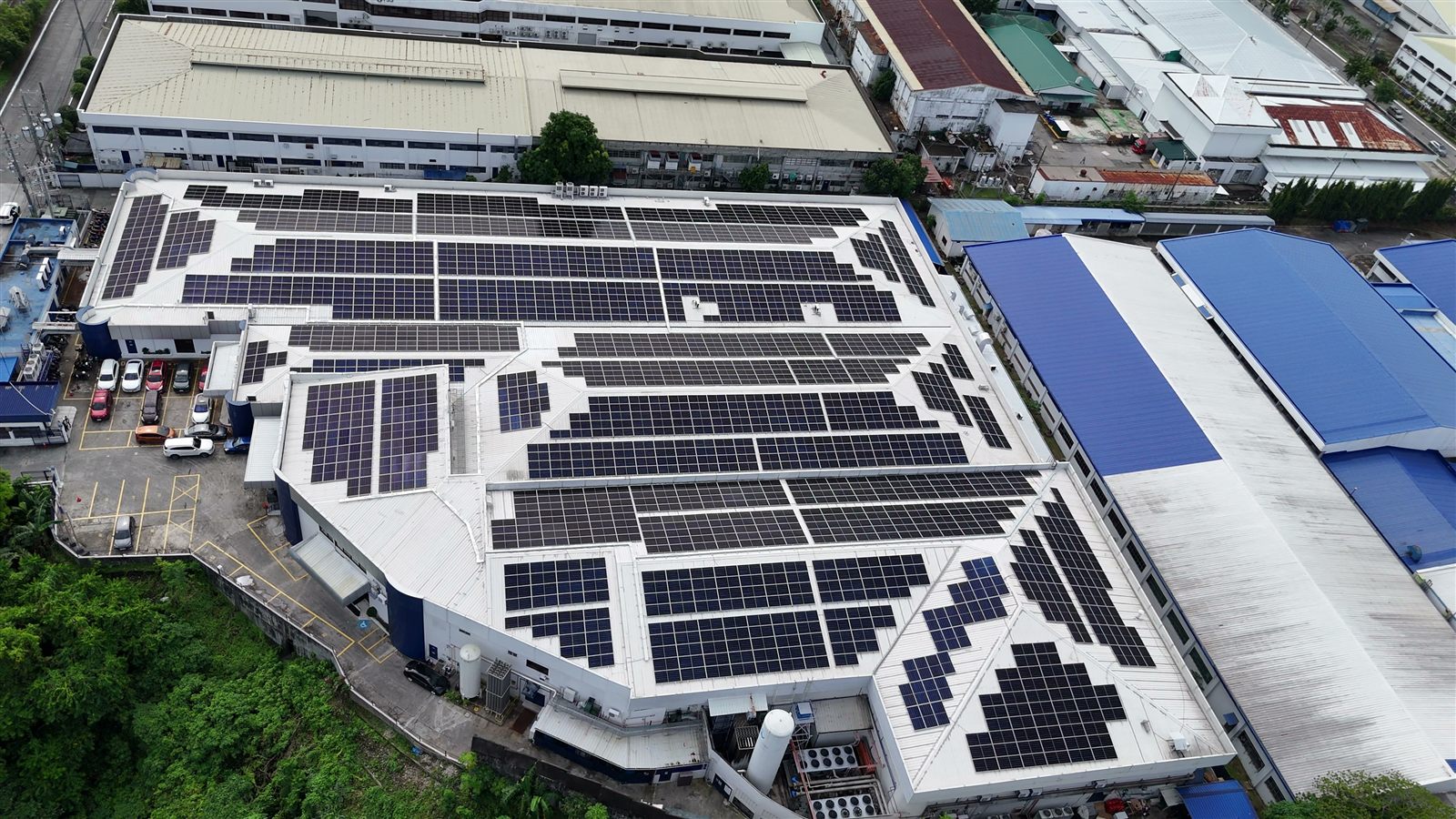 Ionics EMS Plant 5/6 commercial solar installation